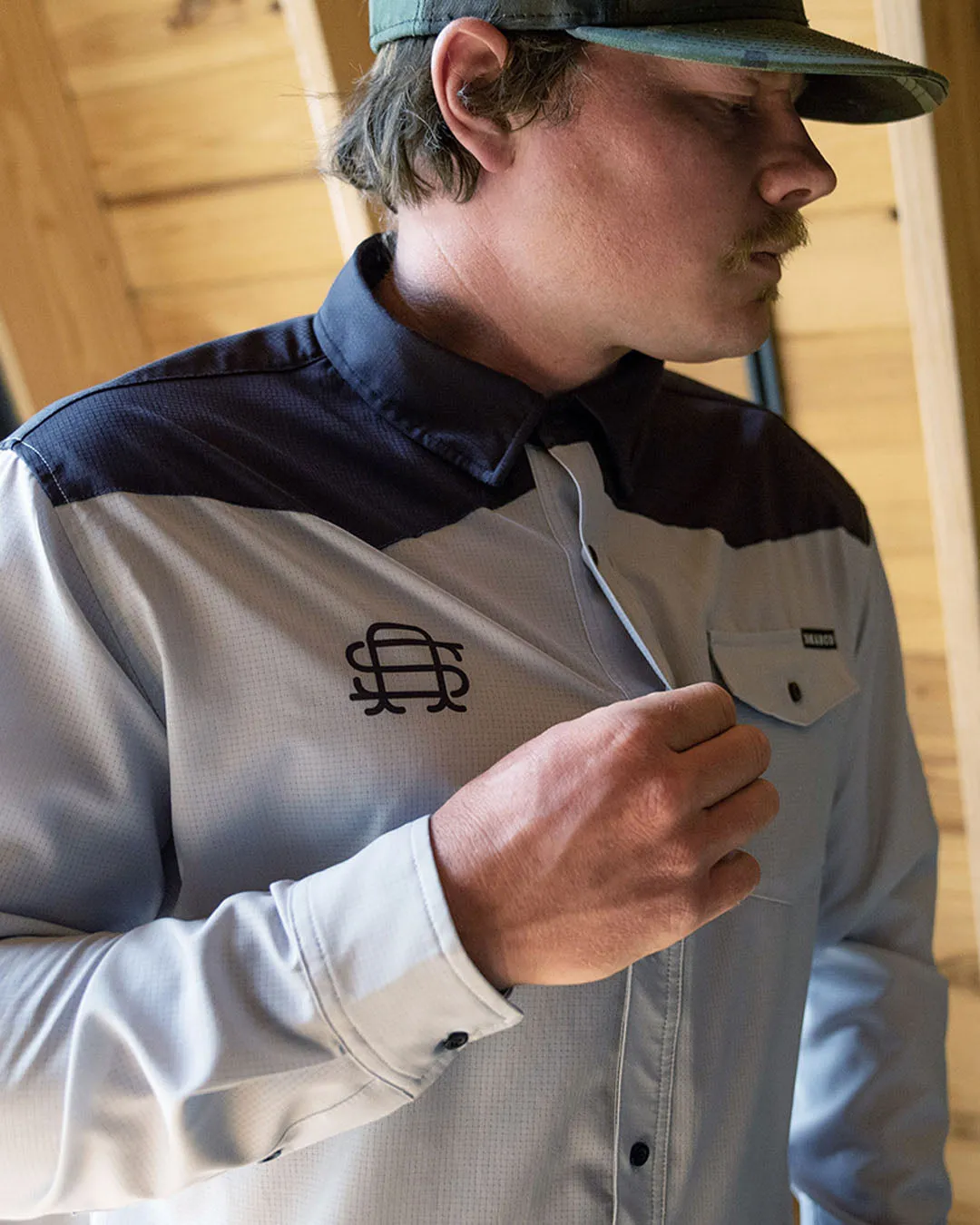 Mens Long Sleeve Button Up | Kyle Strait Signature Edition