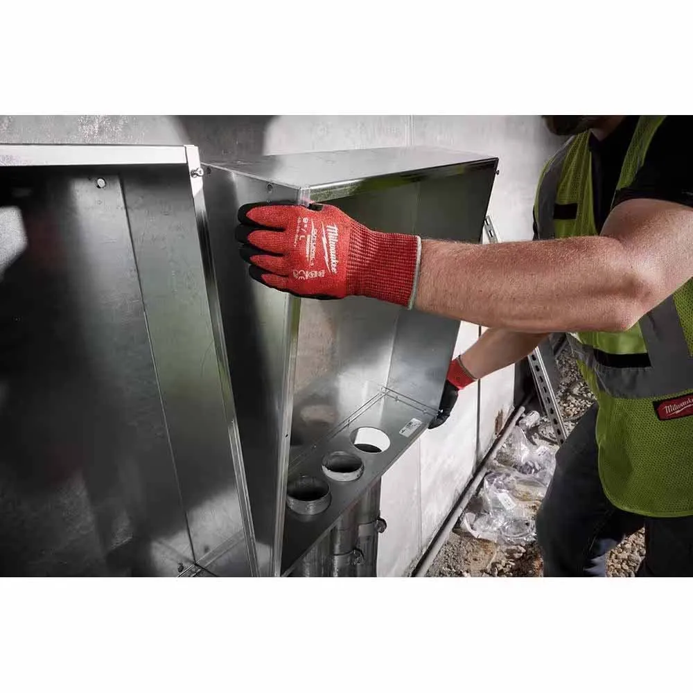 Milwaukee 48-22-8947 Cut Level 4 Nitrile Dipped Gloves - L