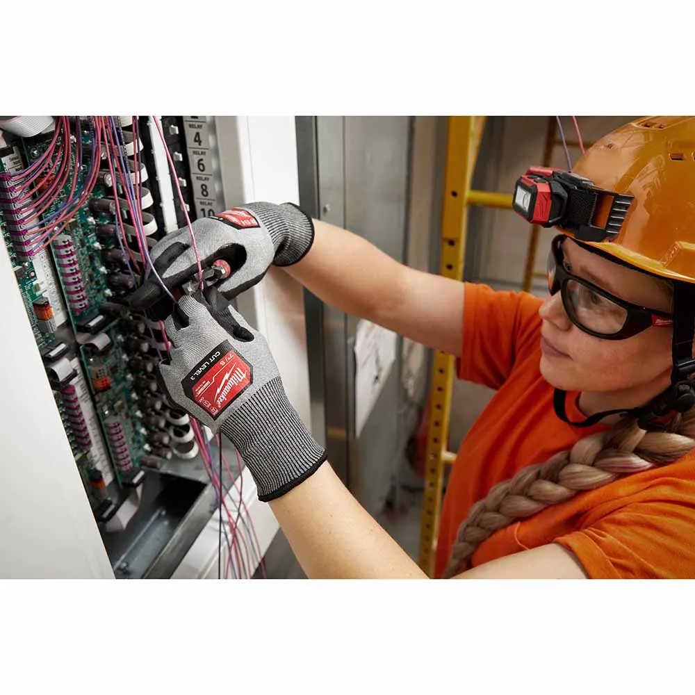 Milwaukee 48-73-8730 High Dexterity A3 Polyurethane Dipped Gloves - Small