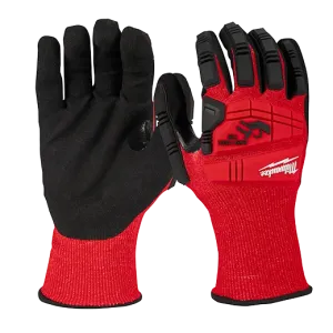 Milwaukee Impact Cut Level 3 Nitrile Dipped Gloves