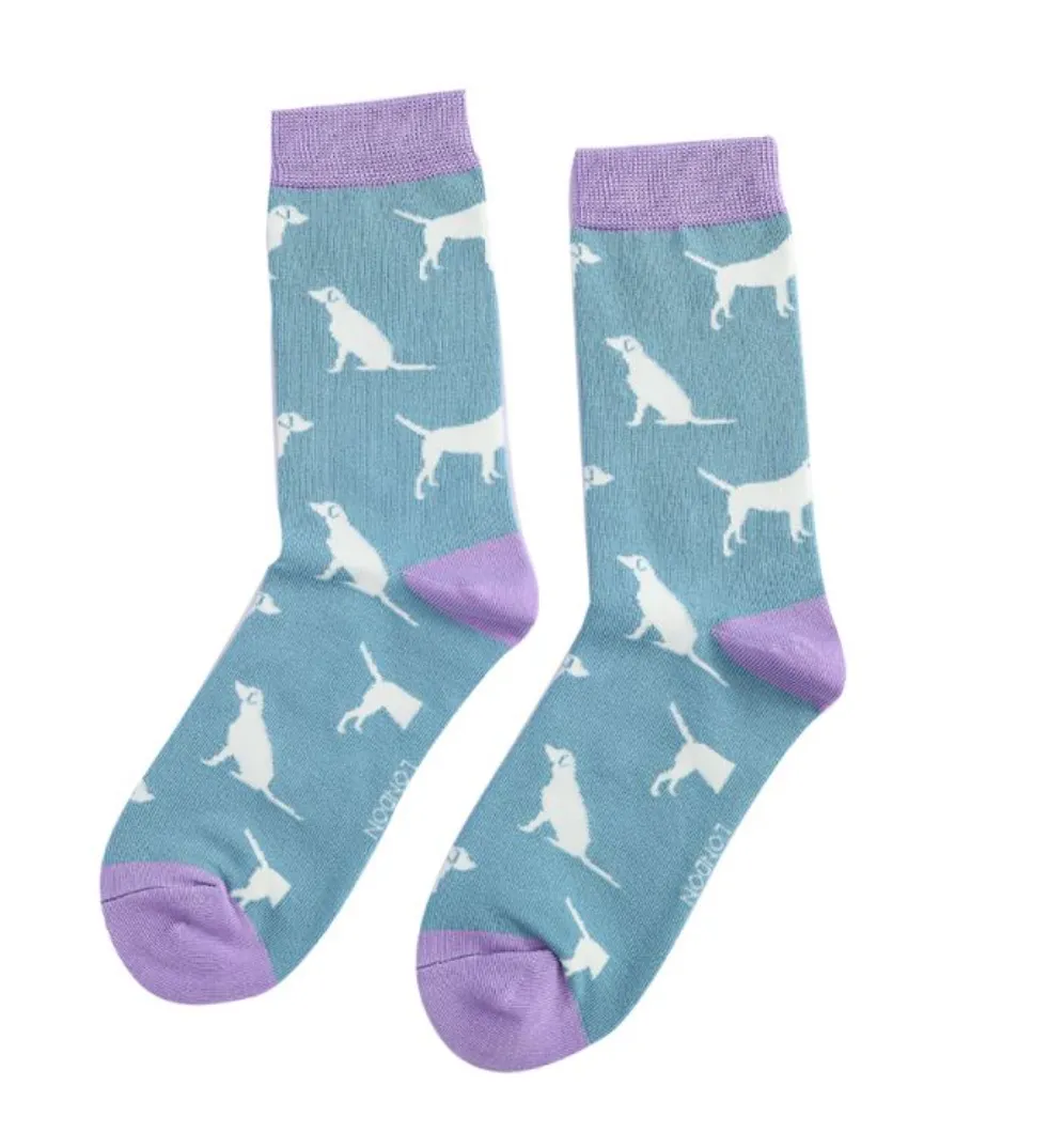 Miss Sparrow Bamboo Labrador Socks (3 Colours)