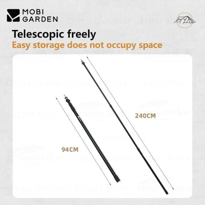 MOBI GARDEN Tent/Trap Pole Adjustable