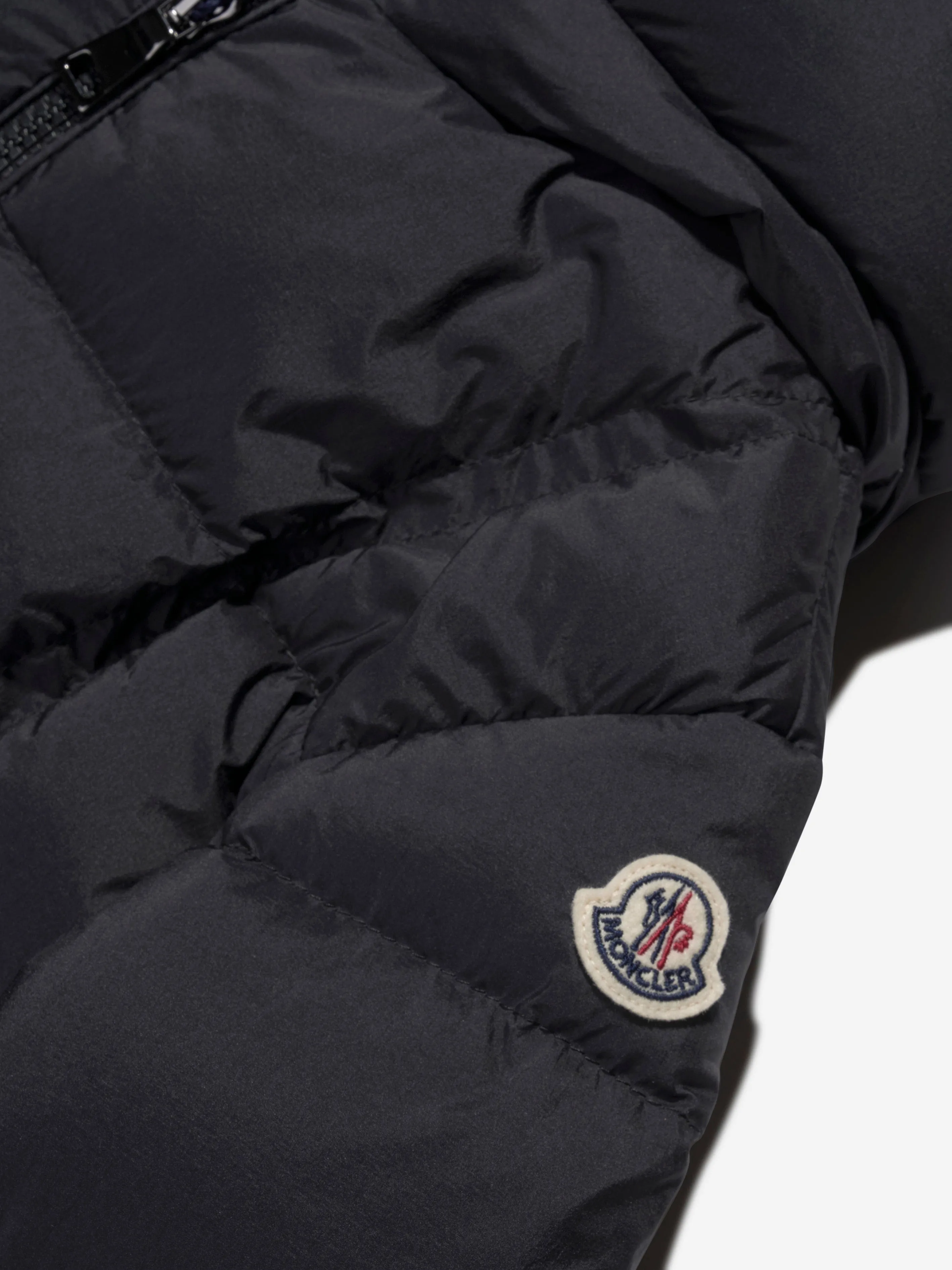 Moncler Enfant Girls Down Padded Ana Jacket in Black