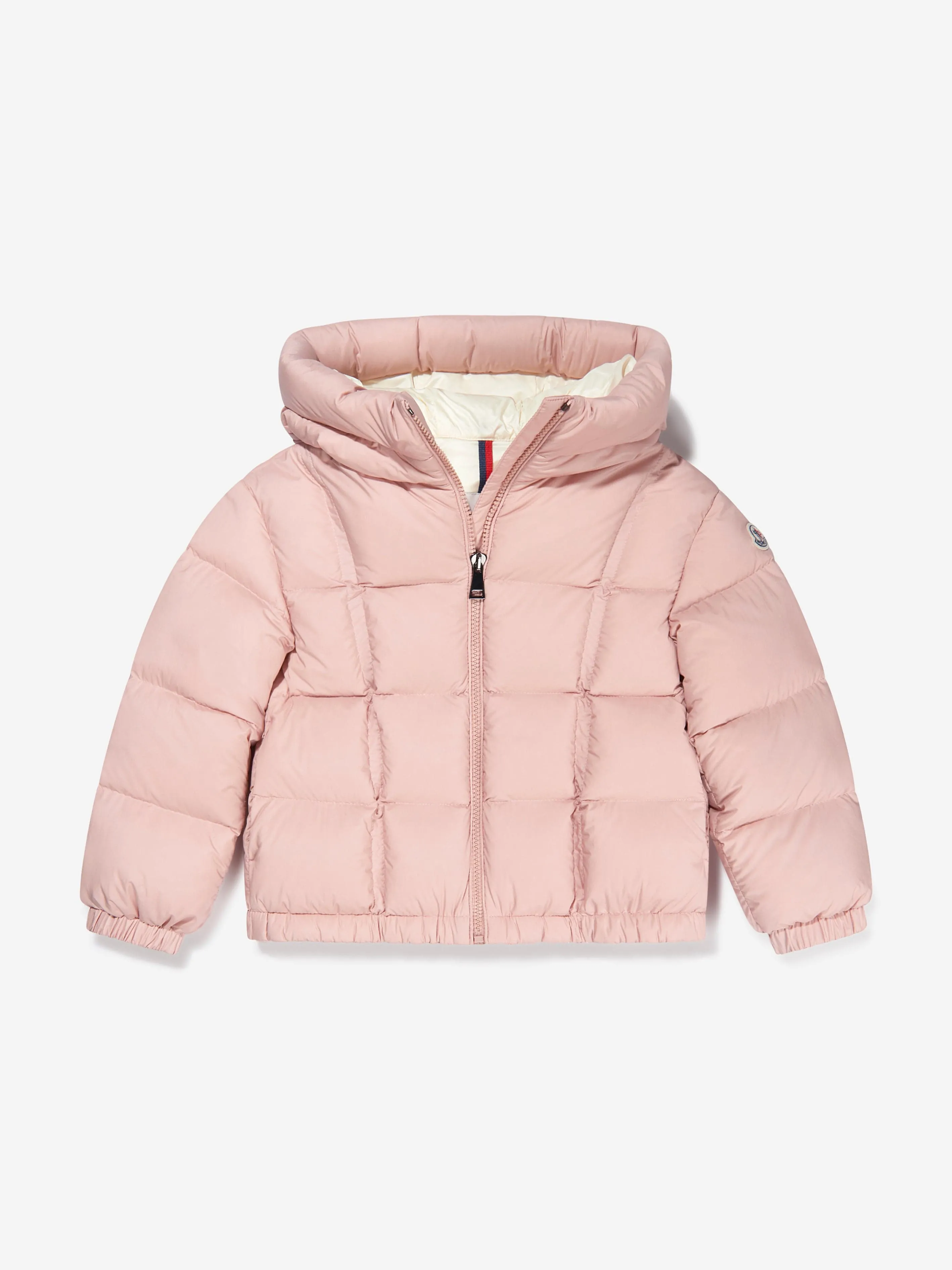 Moncler Enfant Girls Down Padded Ana Jacket in Pink