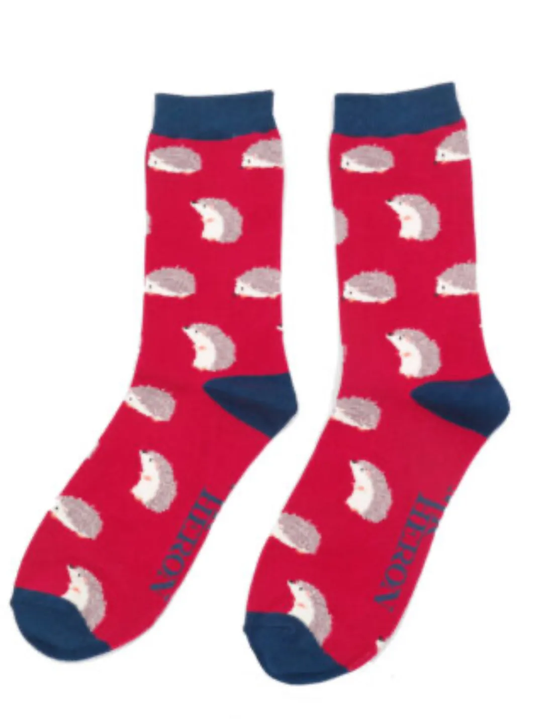 Mr Heron Bambo Cute Hedgehogs Socks (2 Colours)