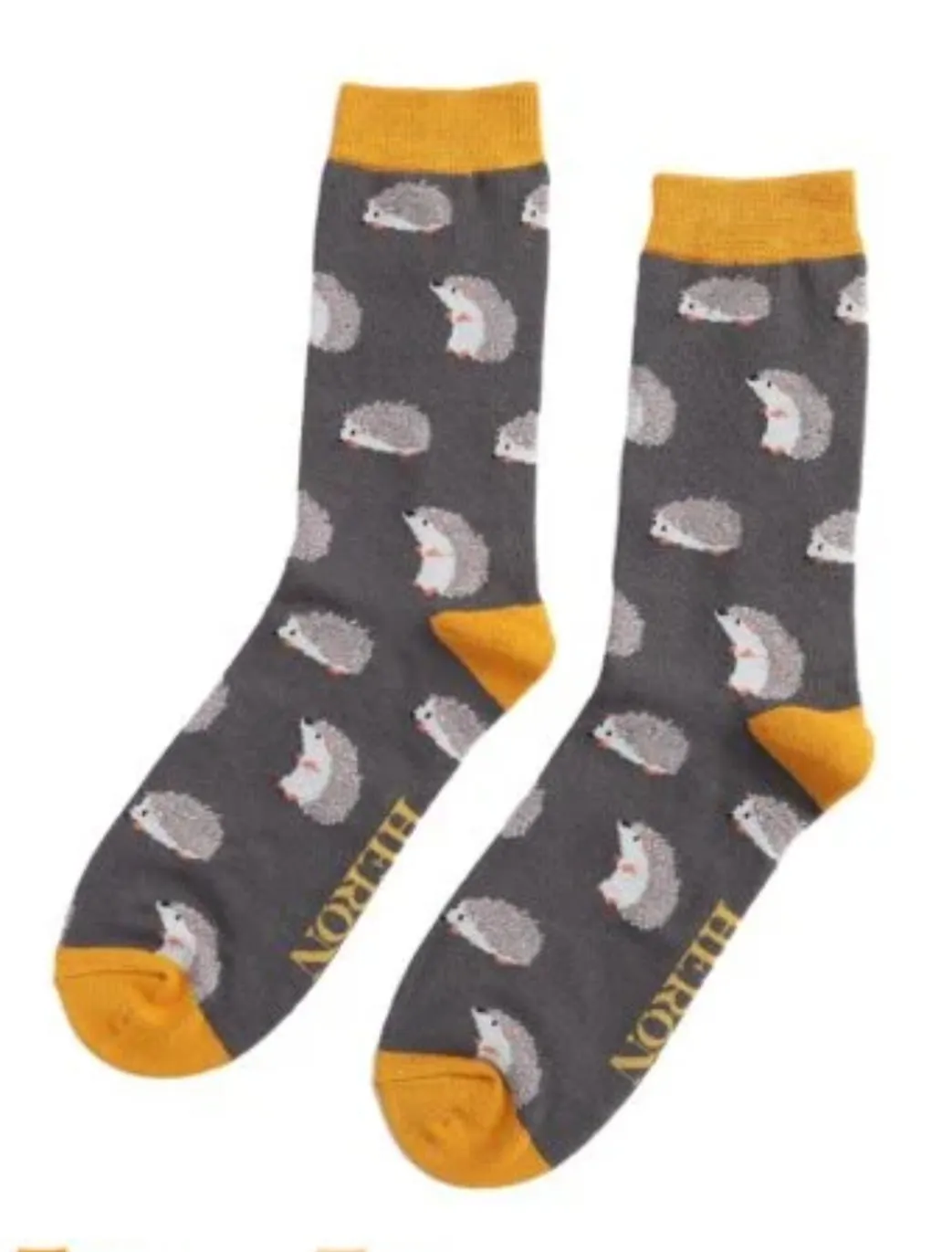 Mr Heron Bambo Cute Hedgehogs Socks (2 Colours)