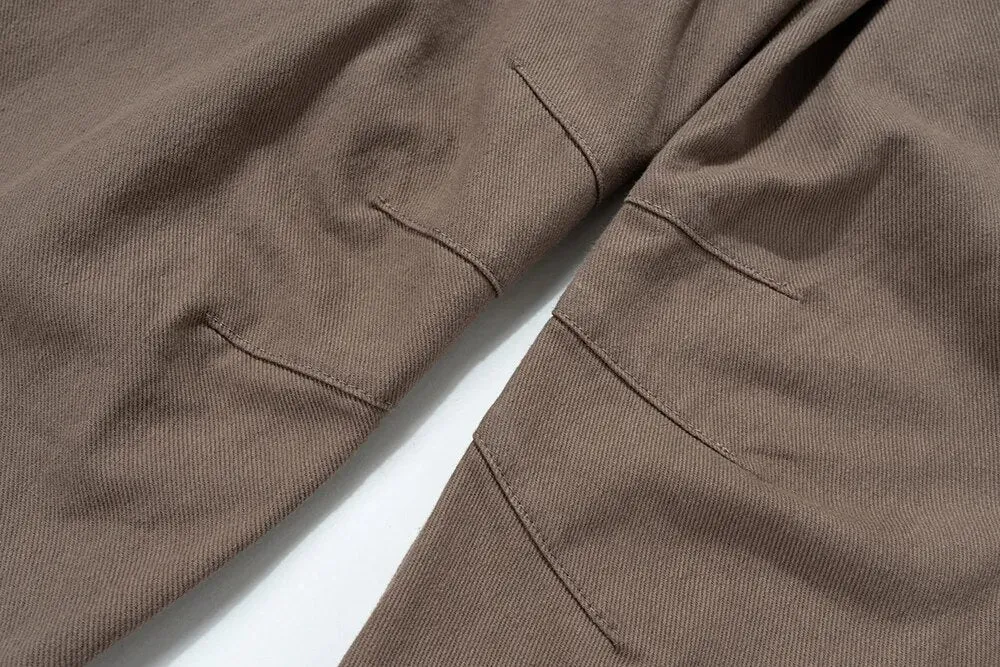 Multi-Pockets Straight Baggy Cargo Pants