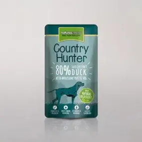 Natures Menu Country Hunter Dog Pouch Duck 3x 6x150g