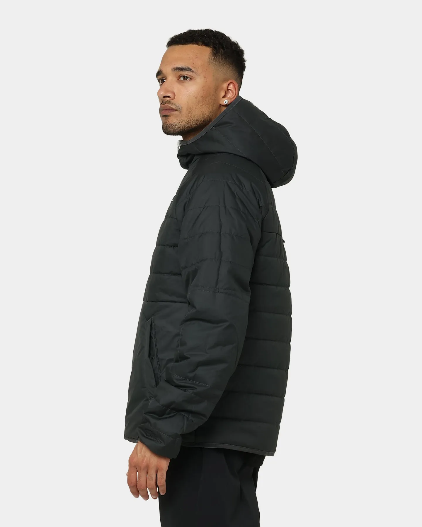 Nike Sportswear Therma-FIT Legacy Reversible Hooded Jacket Black/Dark Smoke