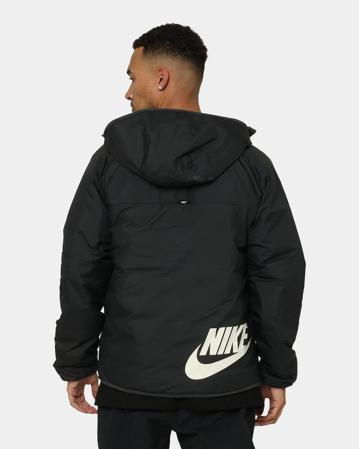 Nike Sportswear Therma-FIT Legacy Reversible Hooded Jacket Black/Dark Smoke