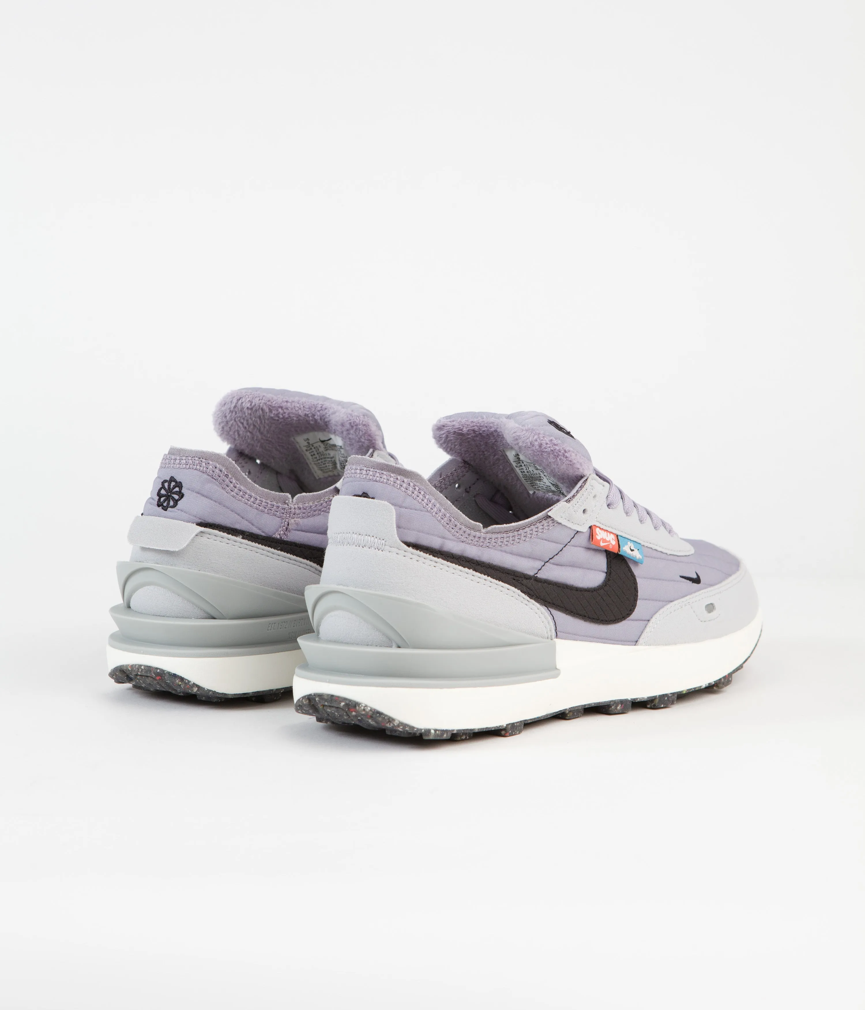 Nike Waffle One Premium Shoes - Provence Purple / Black - Grey Fog