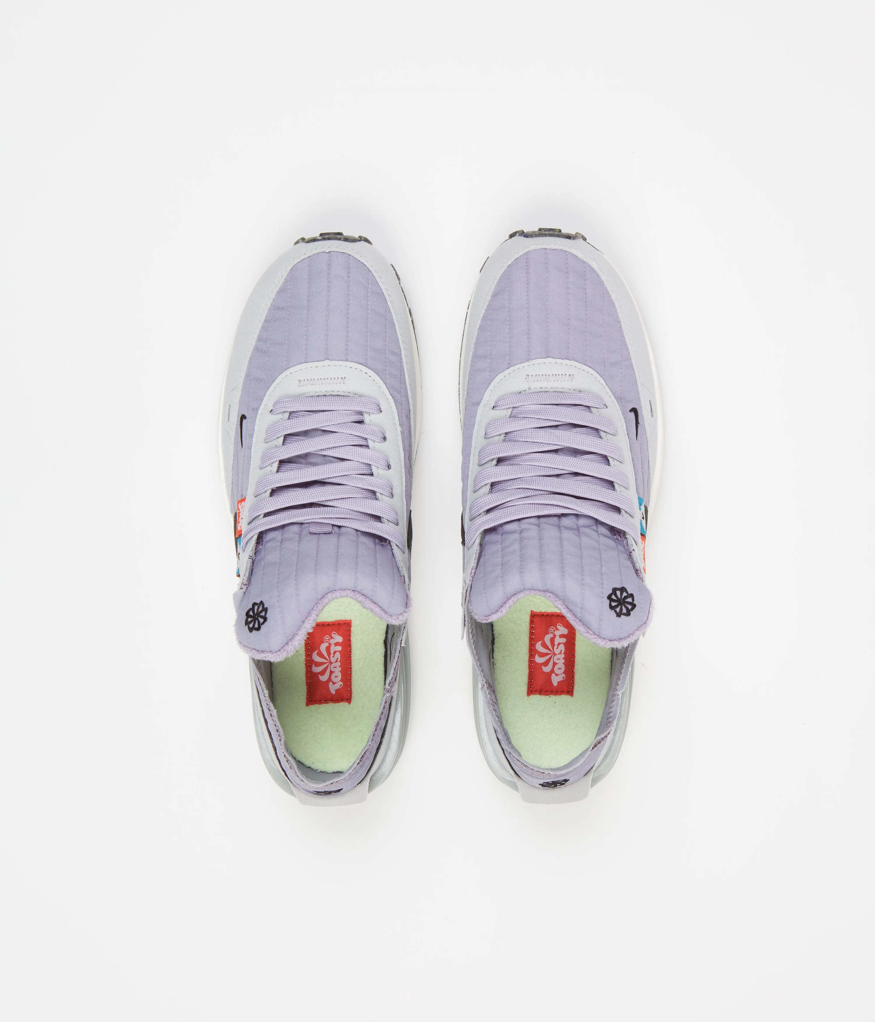 Nike Waffle One Premium Shoes - Provence Purple / Black - Grey Fog