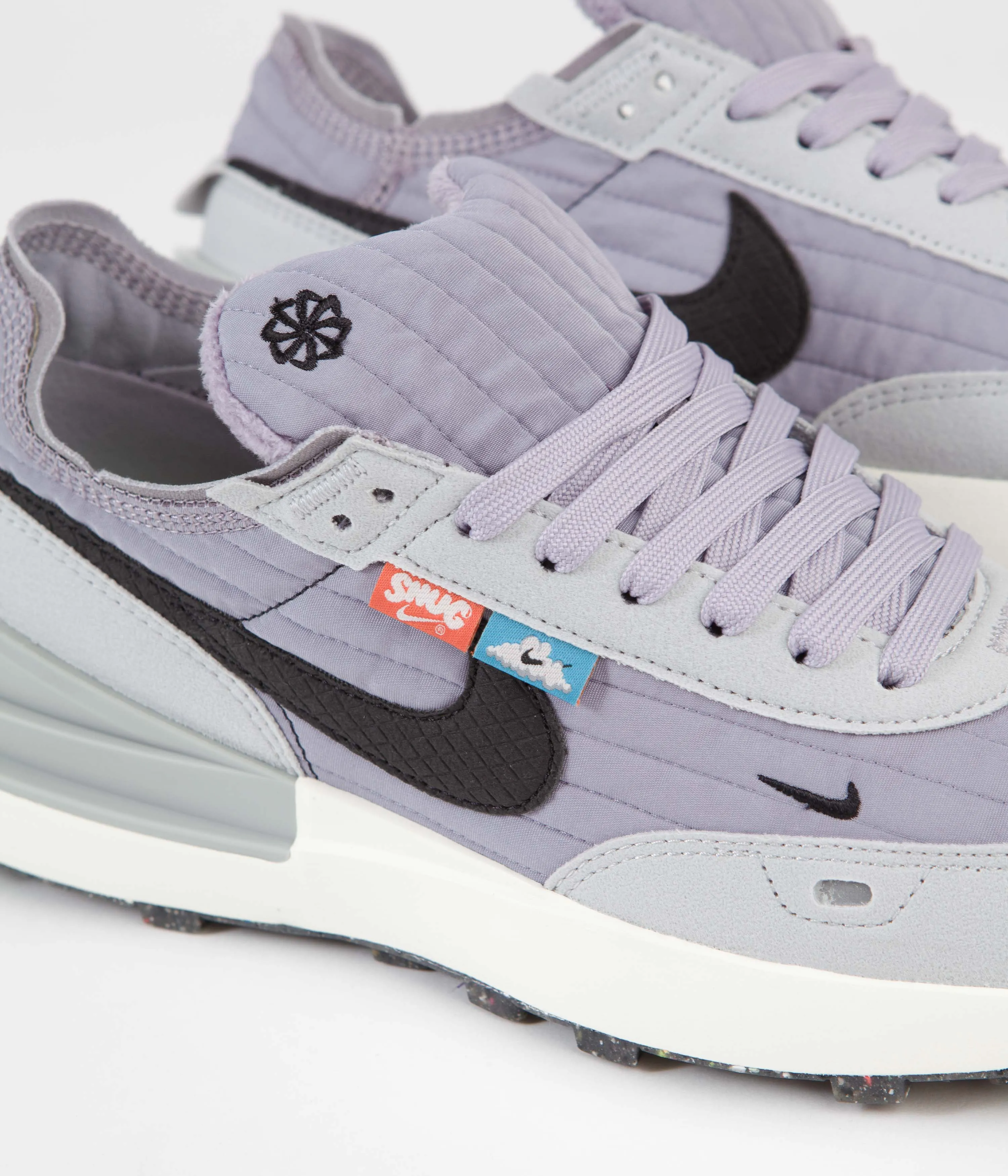 Nike Waffle One Premium Shoes - Provence Purple / Black - Grey Fog