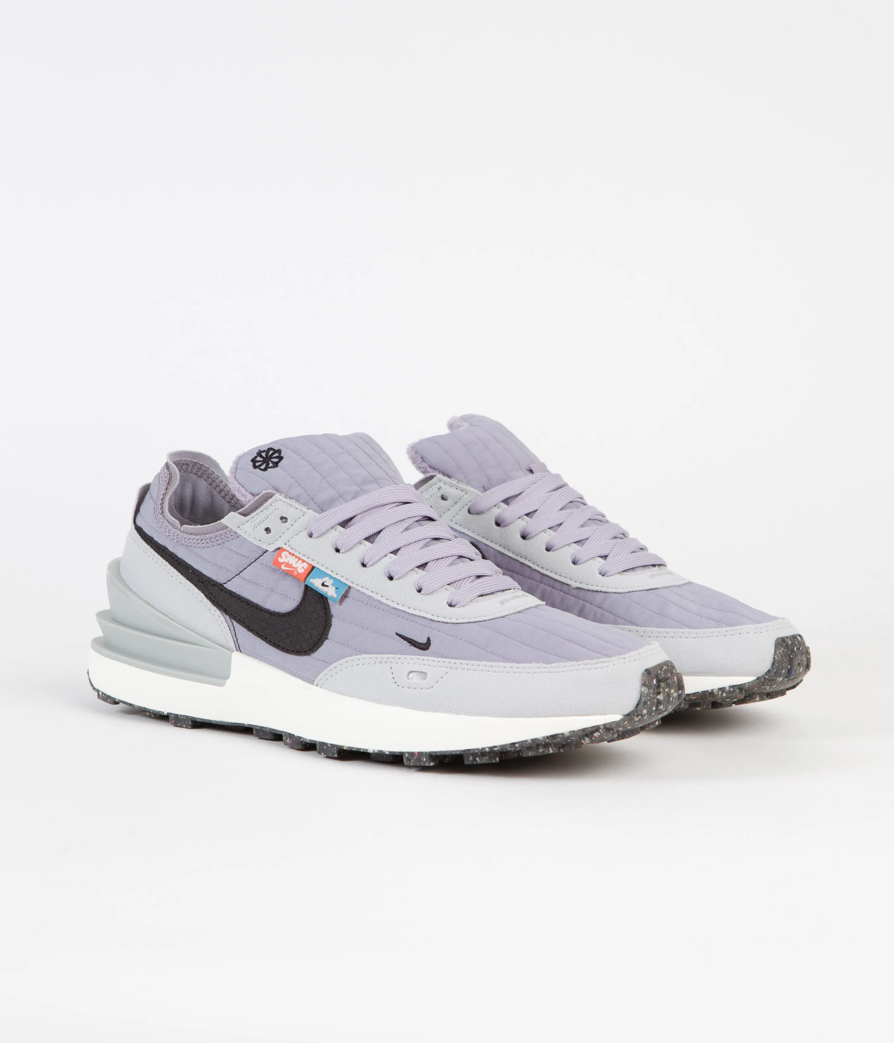 Nike Waffle One Premium Shoes - Provence Purple / Black - Grey Fog