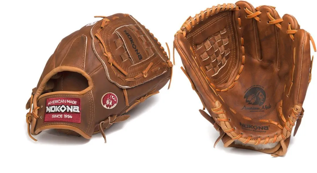 Nokona Walnut  WV1300C 13 Inch Fastpitch Glove: WV1300C