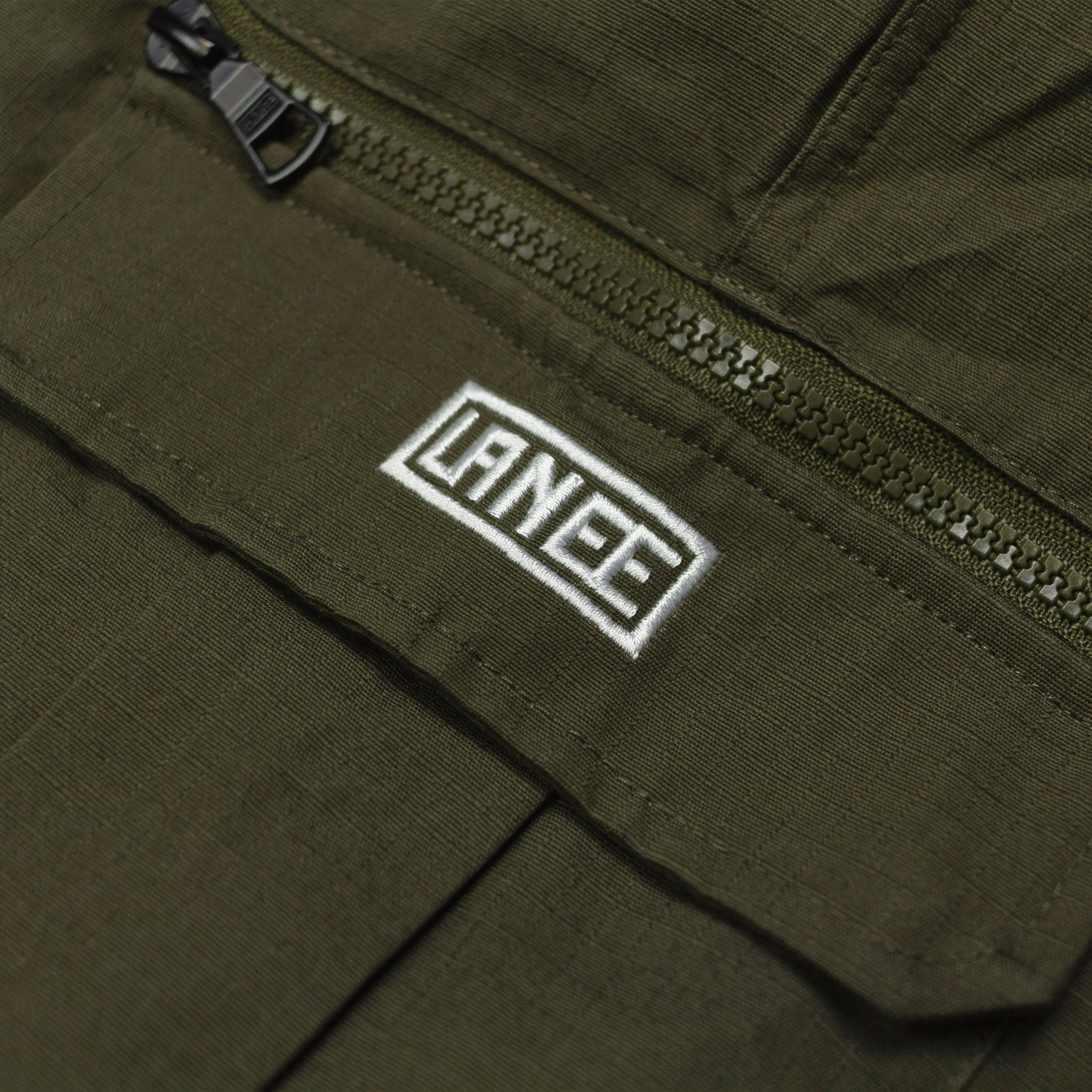 OLIVE/BROWN RIPSTOP CARGO