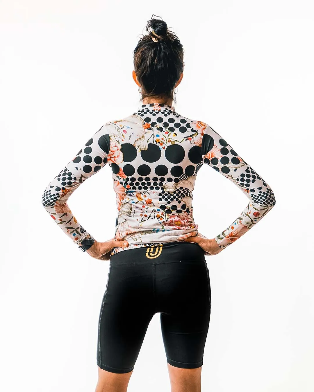 Omloop White Lightweight Long-Sleeve Women's Jersey