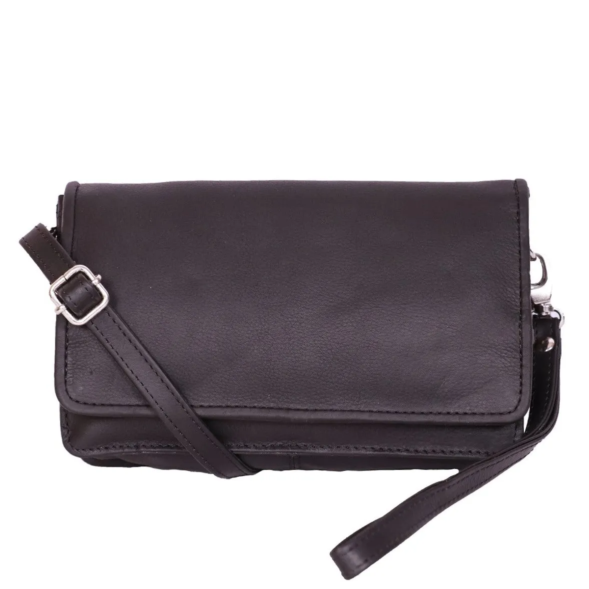 OP13 ~  Small Cross body Oil Pull Up Bag