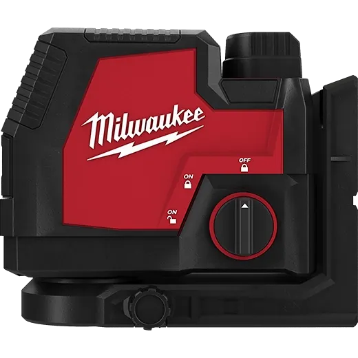 Open Box -  Milwaukee 100 ft. REDLITHIUM Lithium-Ion USB Green Rechargeable Cross Line Laser Level with Charger