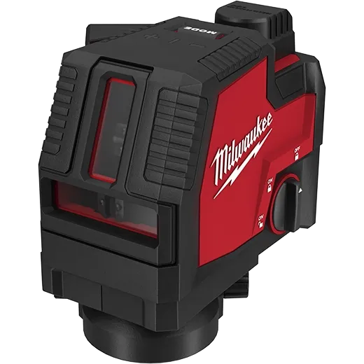 Open Box -  Milwaukee 100 ft. REDLITHIUM Lithium-Ion USB Green Rechargeable Cross Line Laser Level with Charger