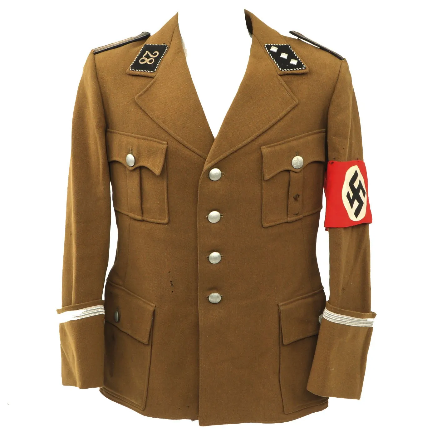 Original German WWII SA Sturmführer Berlin-Brandenburg Group Officer Tunic