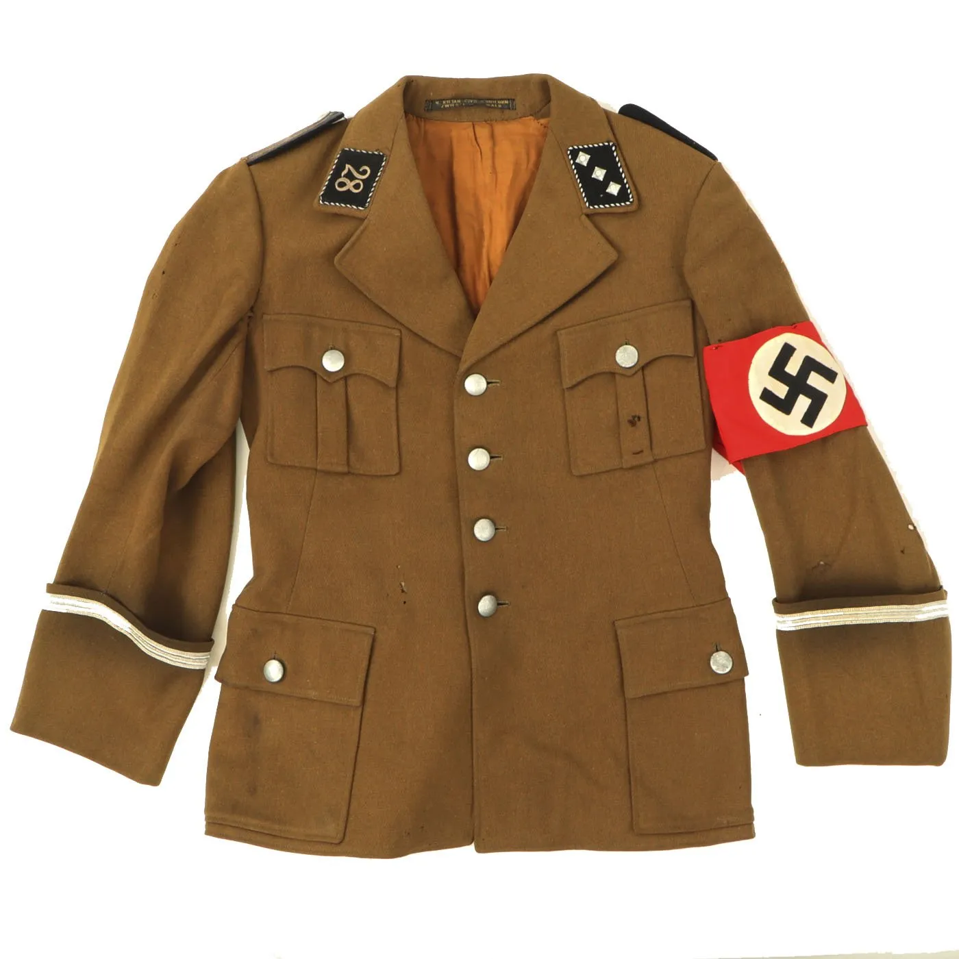 Original German WWII SA Sturmführer Berlin-Brandenburg Group Officer Tunic