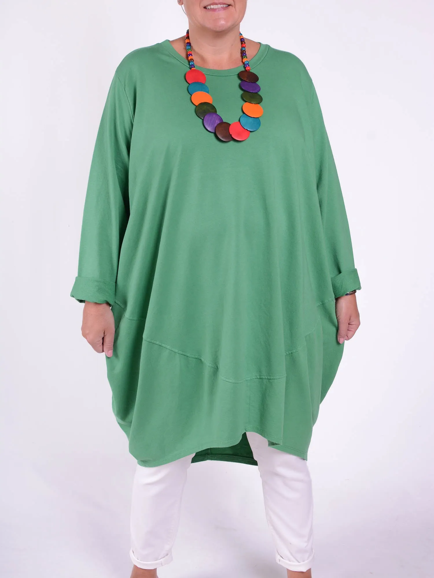 Oversized Cocoon Tunic  - 10517