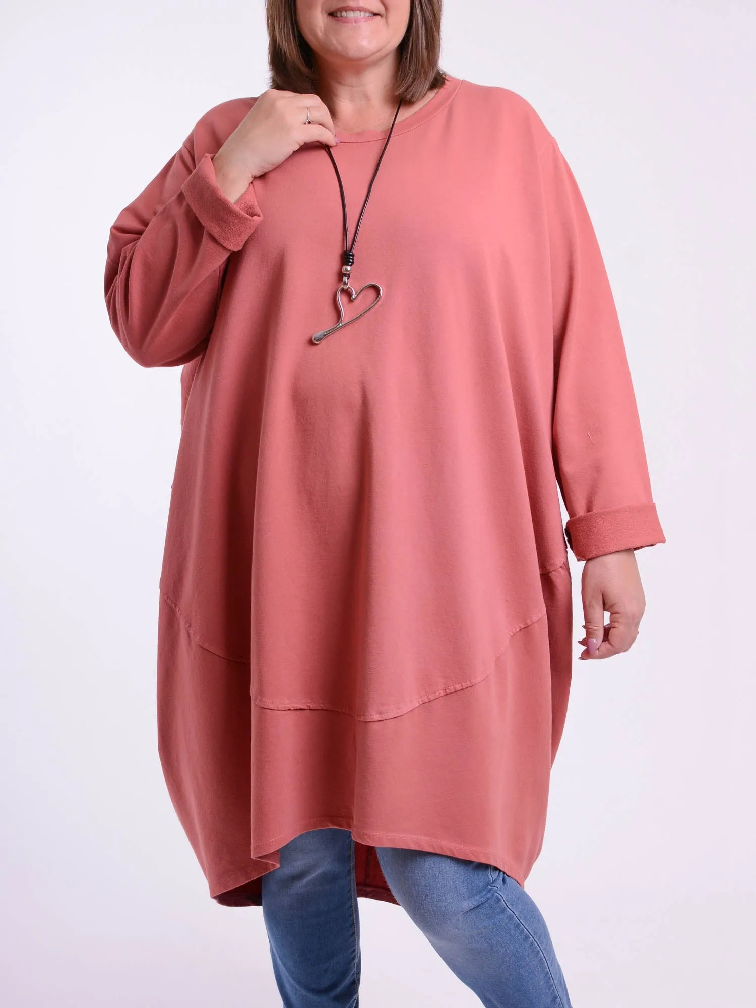 Oversized Cocoon Tunic  - 10517