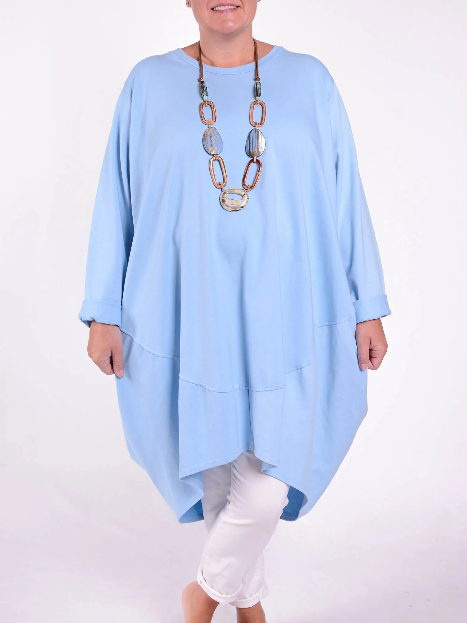 Oversized Cocoon Tunic  - 10517