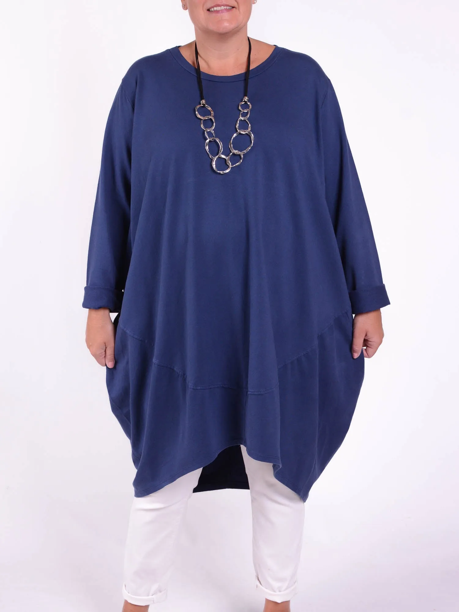 Oversized Cocoon Tunic  - 10517