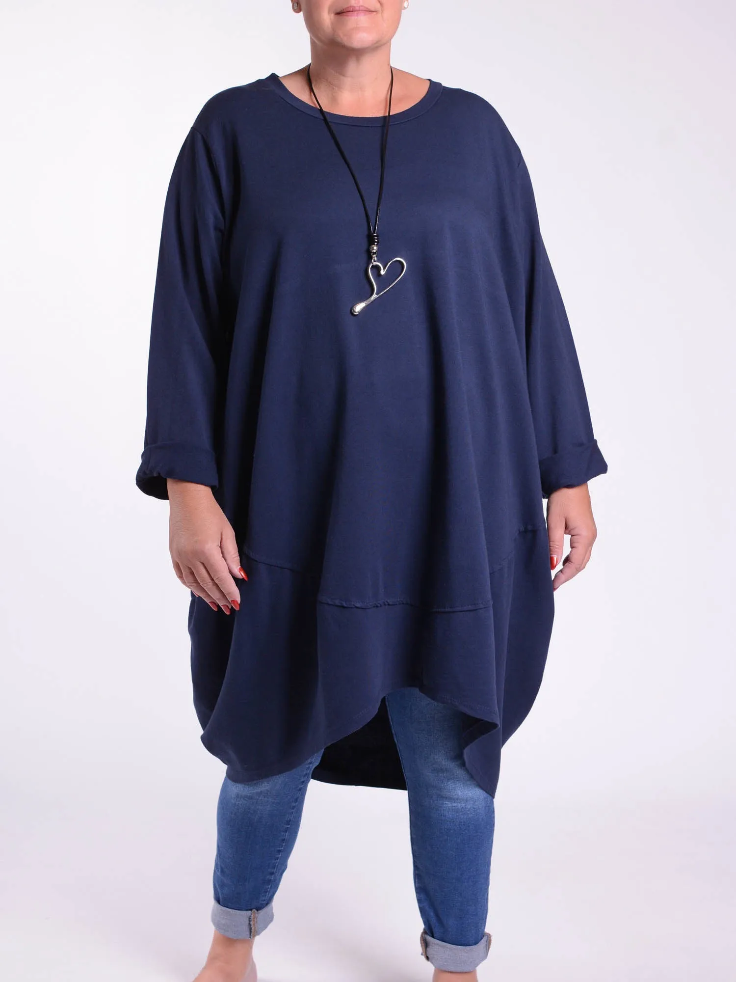 Oversized Cocoon Tunic  - 10517