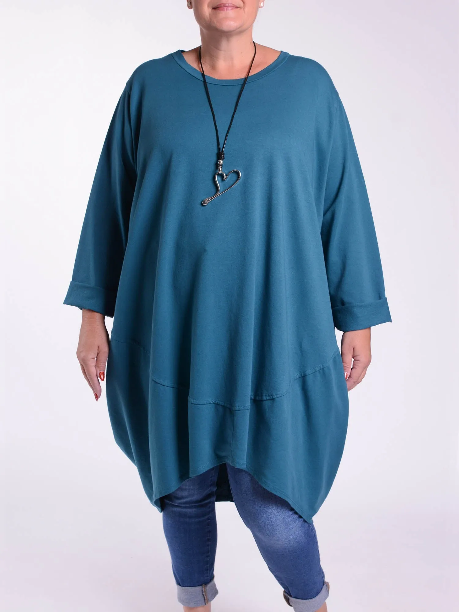 Oversized Cocoon Tunic  - 10517