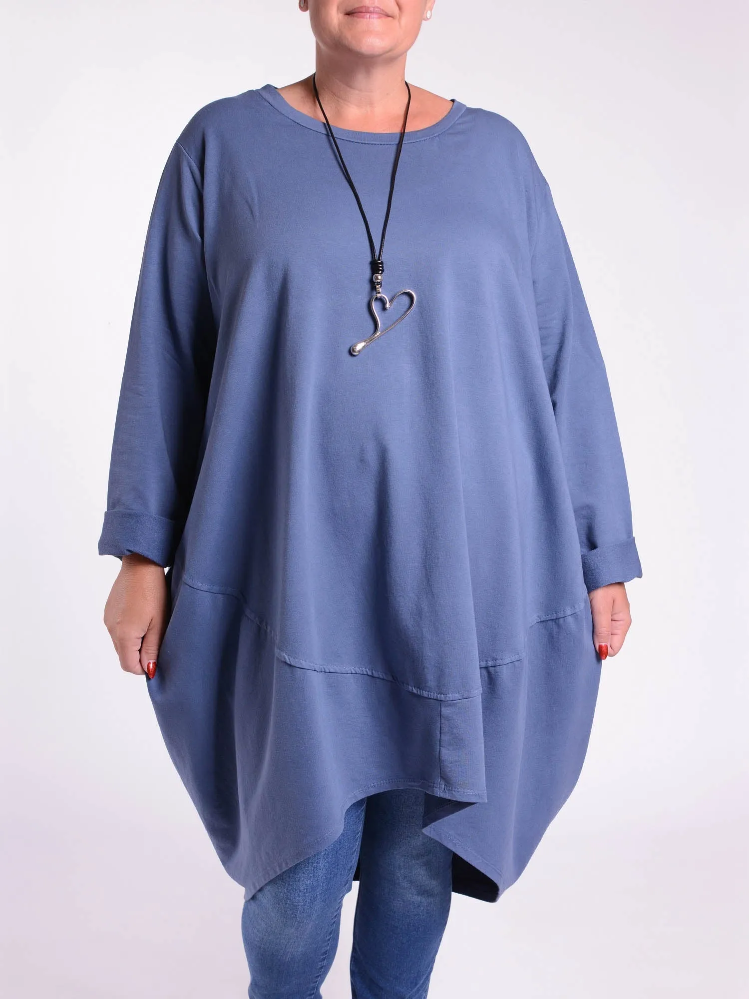 Oversized Cocoon Tunic  - 10517