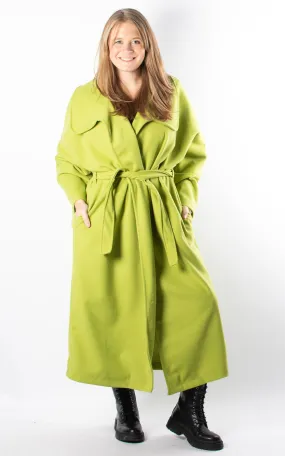 Patricia Trench Coat | Lime