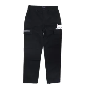 Peek A Nermal Cargo Pants (Black)