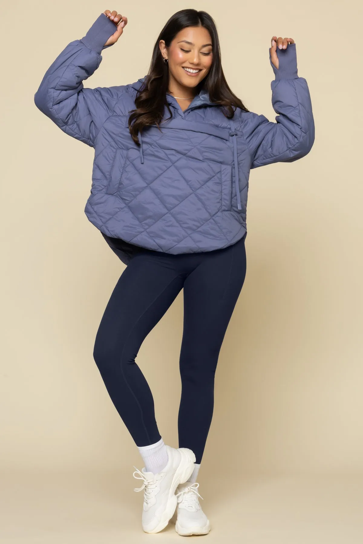 Pillow Packable Puffer Jacket - Americana Blue