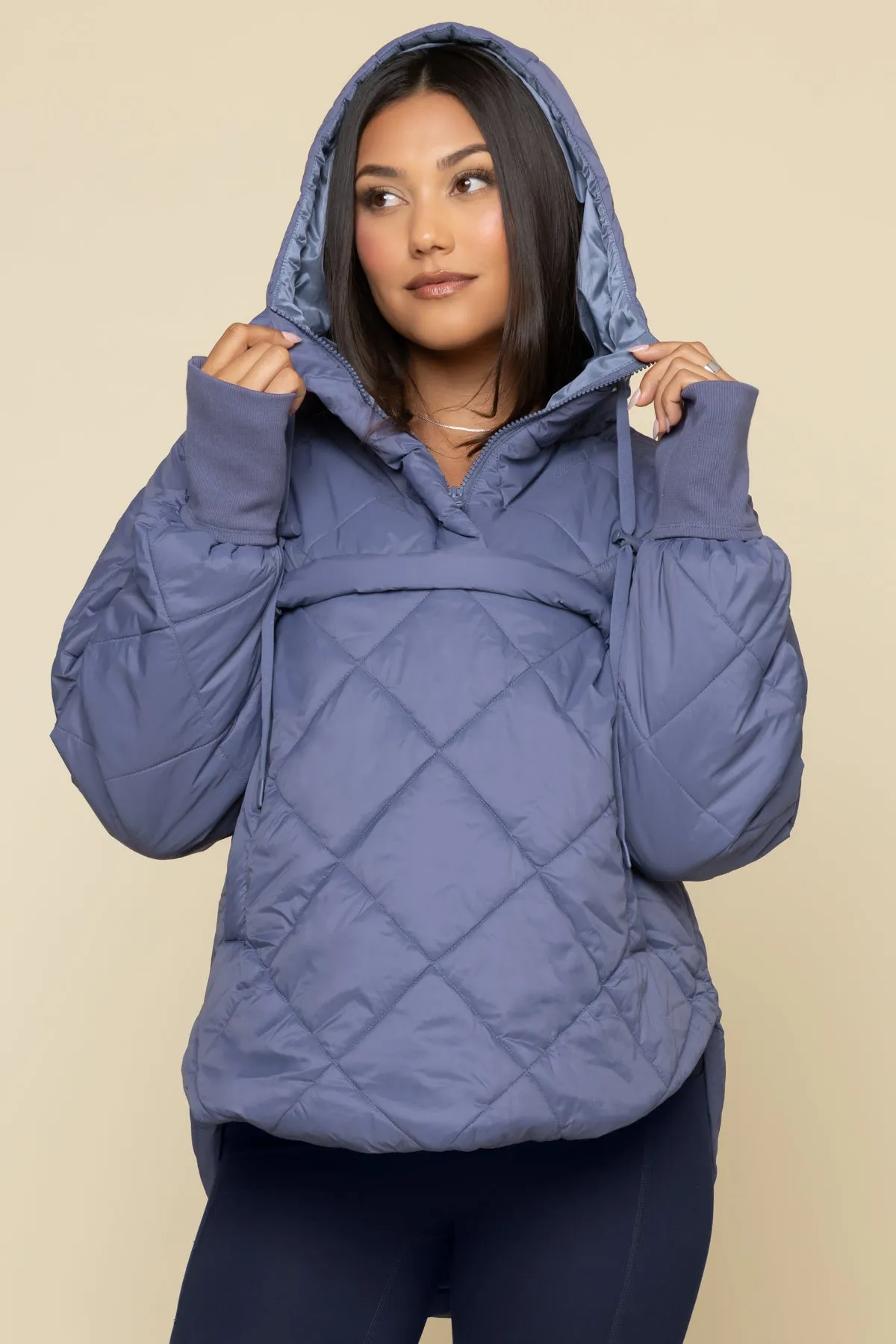 Pillow Packable Puffer Jacket - Americana Blue