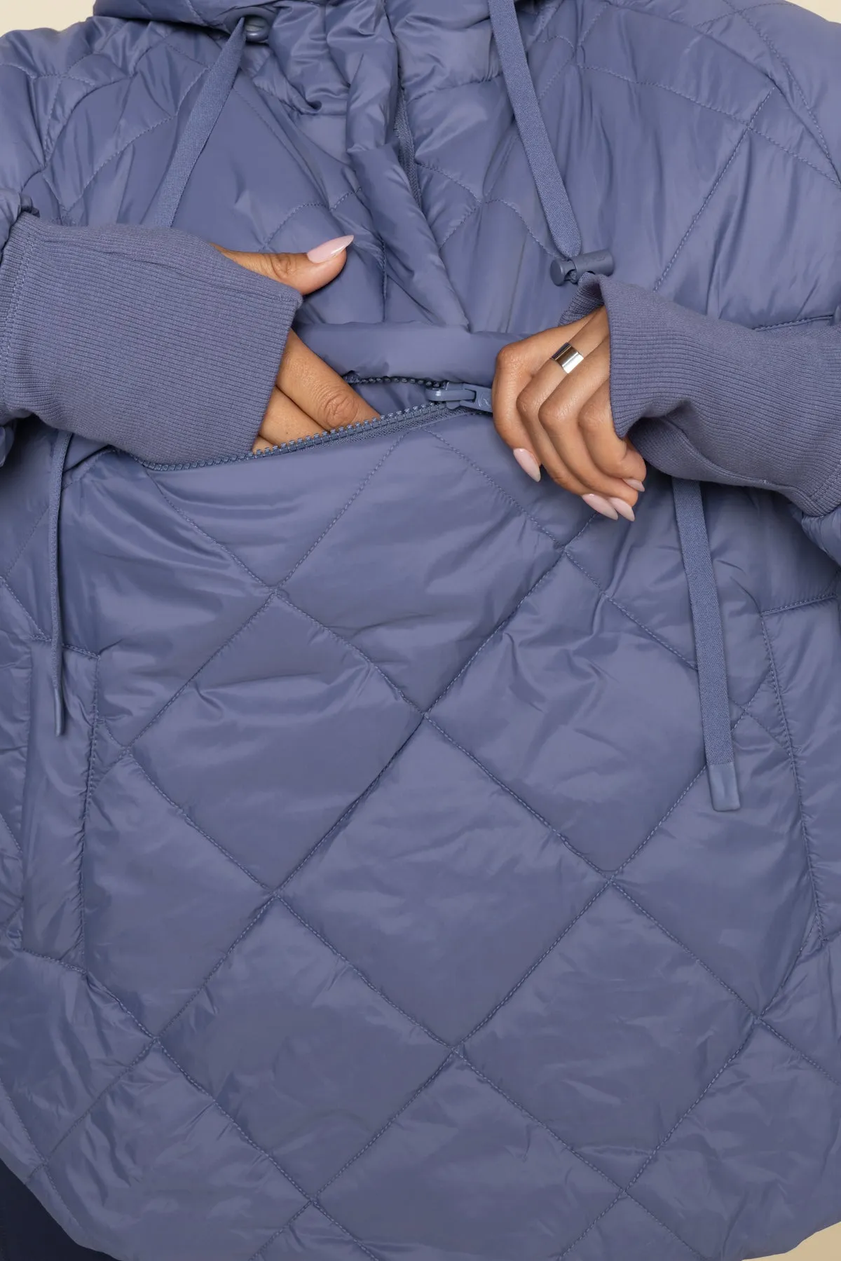 Pillow Packable Puffer Jacket - Americana Blue