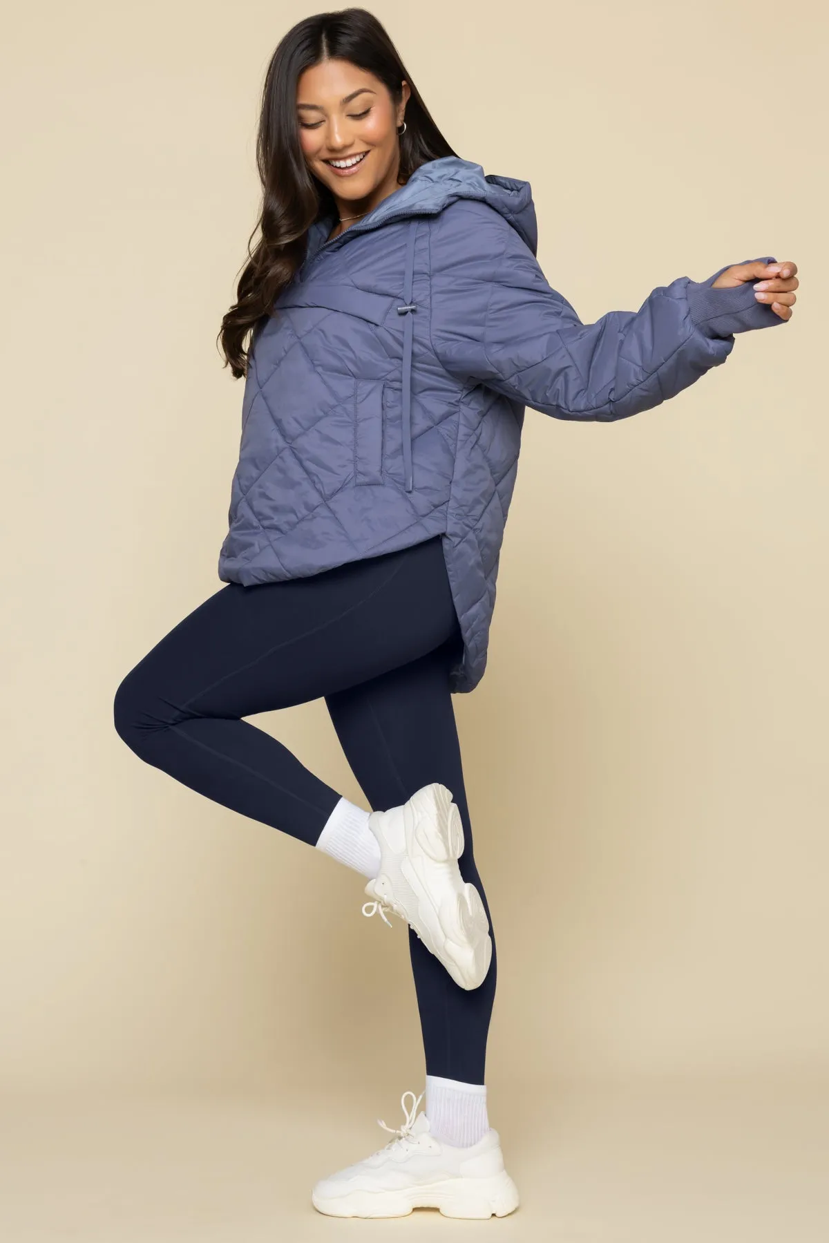 Pillow Packable Puffer Jacket - Americana Blue