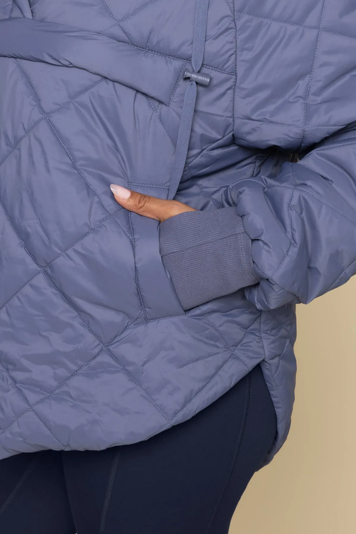 Pillow Packable Puffer Jacket - Americana Blue