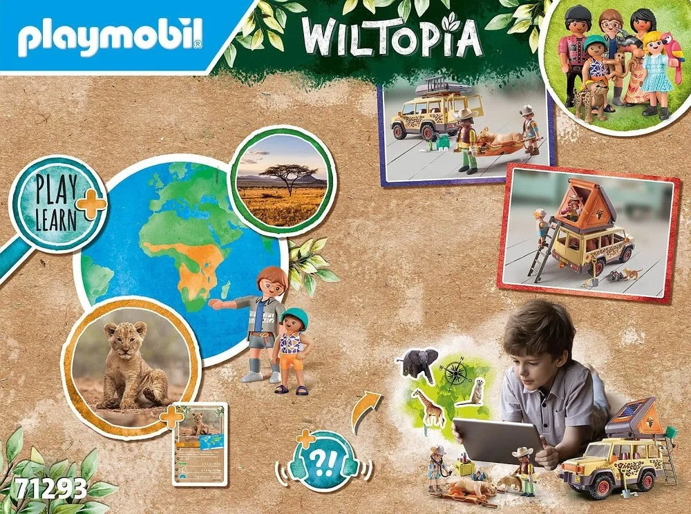 Playmobil Wiltopia - Cross-Country Vehicle with Li