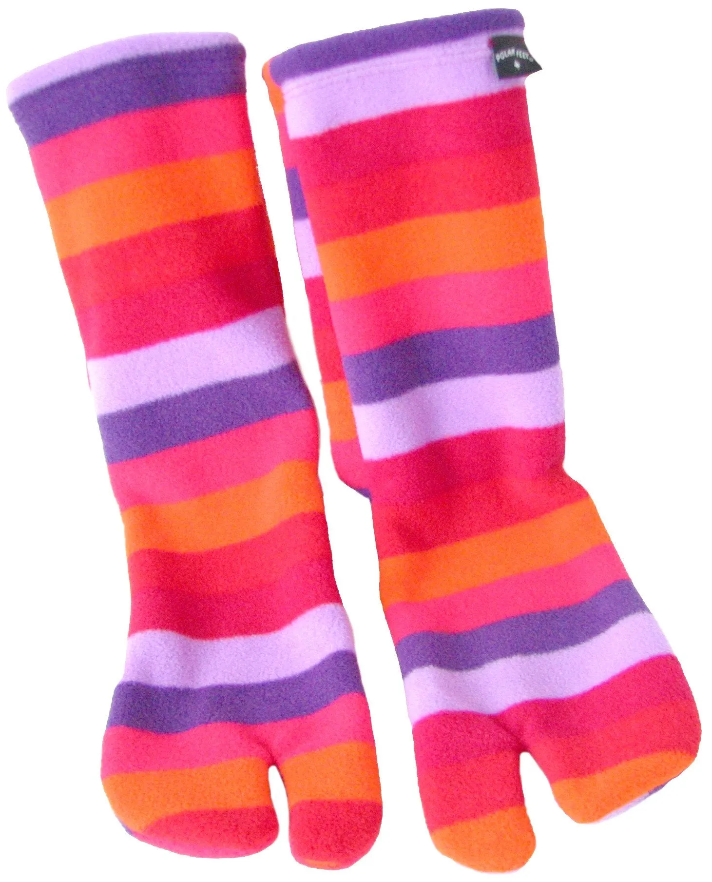 Polar Feet Fleece Tabi Socks - Jellybean