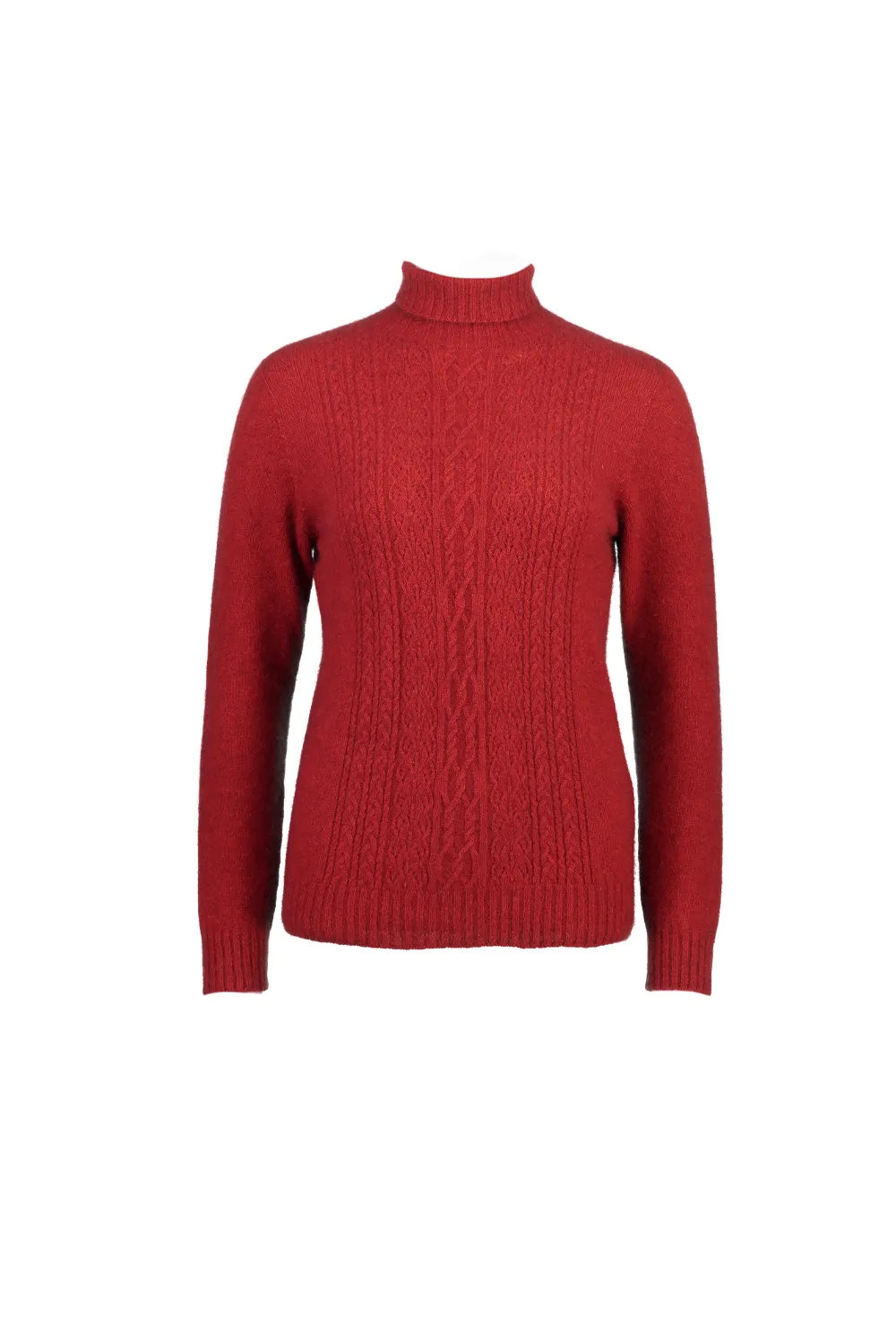 Polo Neck with Lace Detail