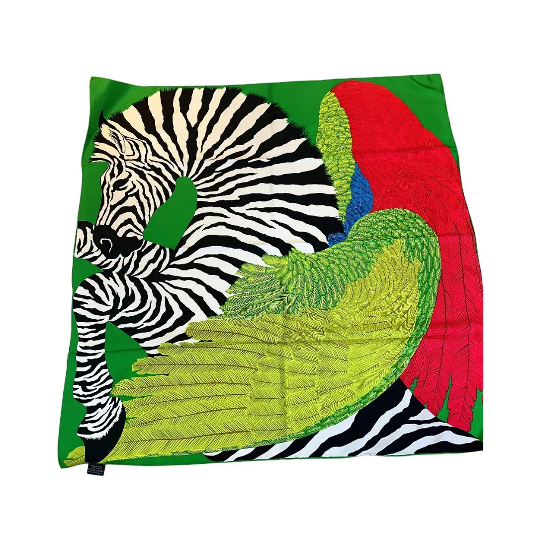 Pre Order:  Zebra Pegasus Twill Square Scarf