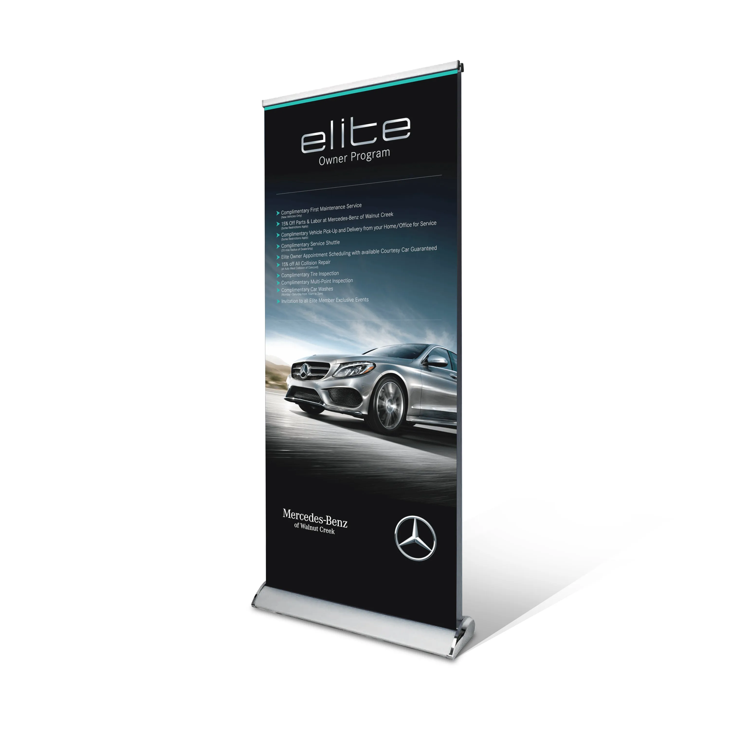 PREMIUM RETRACTABLE BANNER (DOUBLE-SIDED)