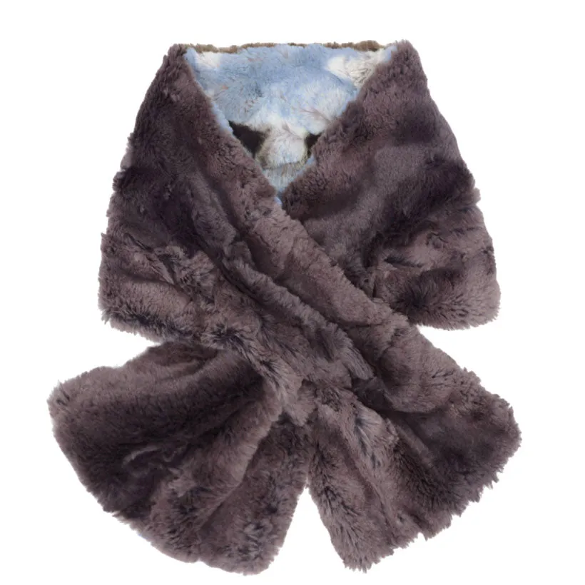 Pull-Thru Scarf -  Cascade Luxury Faux Furs