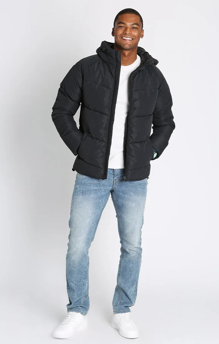 Quilted Hooded Puffer Jacket