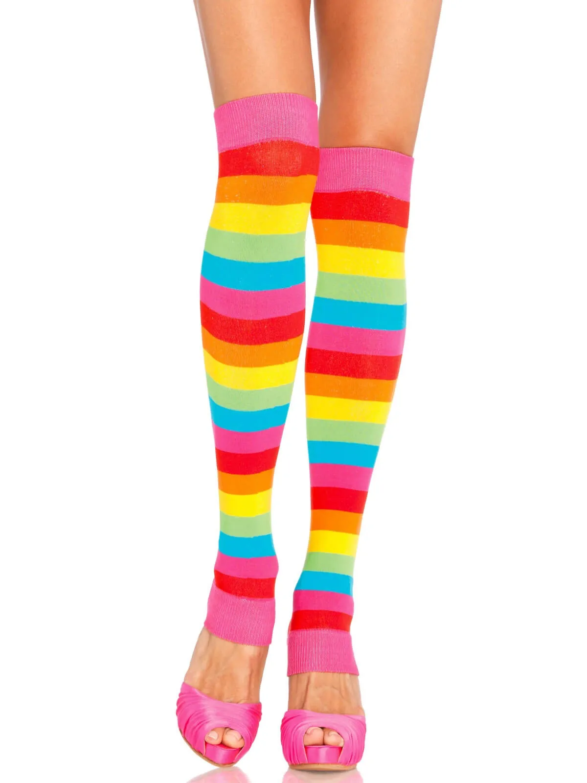 Rainbow Leg Warmers