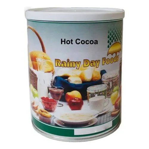 Rainy Day Foods Hot Cocoa 24 oz #2.5 Can - 24 Servings