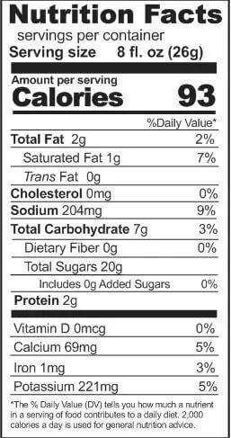 Rainy Day Foods Hot Cocoa 6 (Case of Six) #10 Cans - 540 Servings